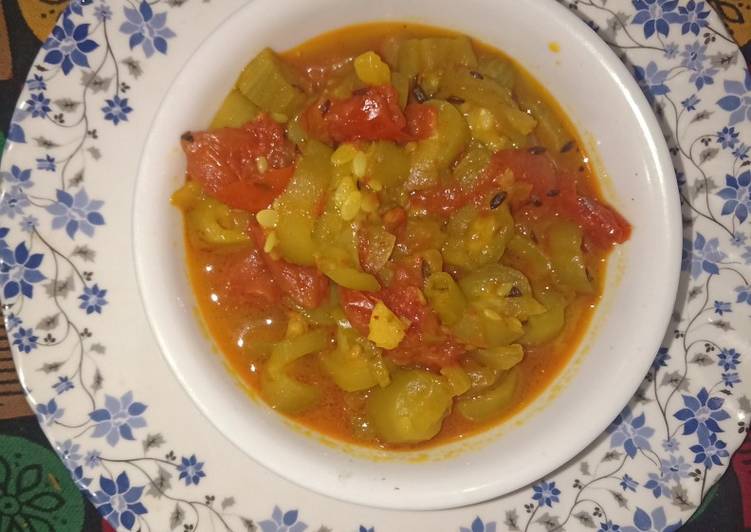 Recipe of Any-night-of-the-week Snake gourd veg