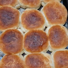 Buns for breakfast without milk A picture of Buns for breakfast without milk.
