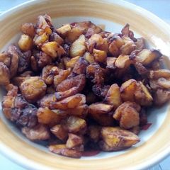 A picture of Peppered Diced Plantain.
