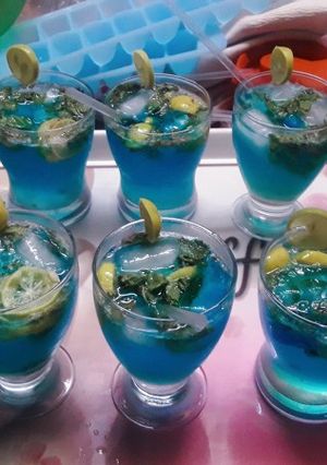 A picture of Sparkling mojito.