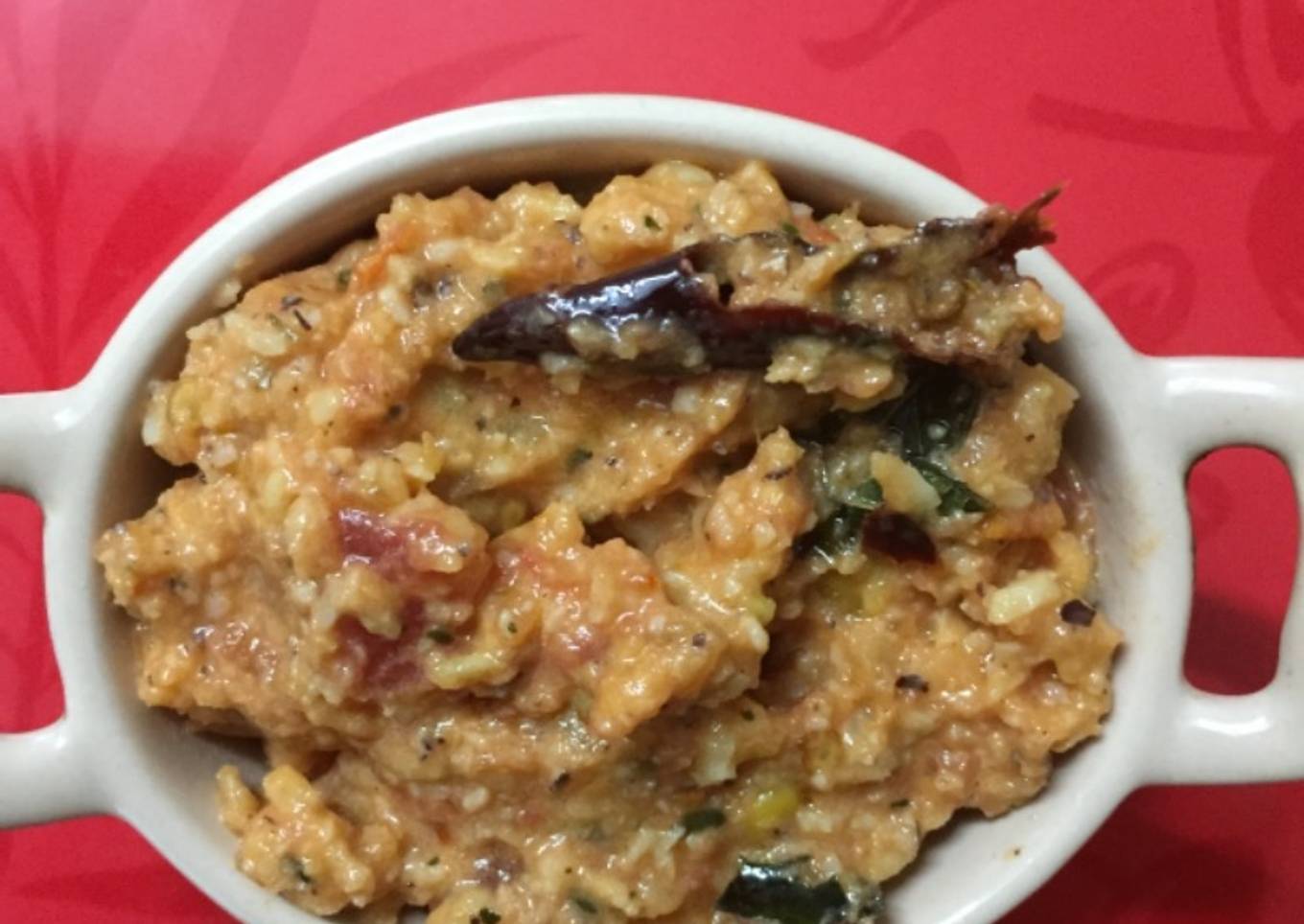 Coconut tomato chutney