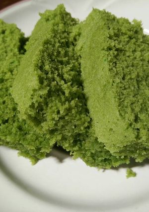 Foto resep Steamed Matcha Cake