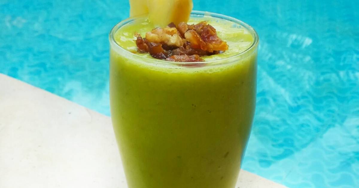 Resep Jus Alpukat Nanas Kurma Pawonbune Aas 
