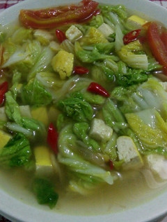 Foto resep Sayur Tumis Tahu Sawi Putih
