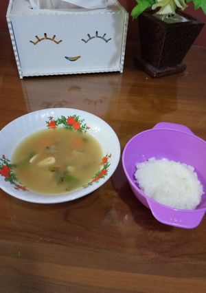 Foto resep Mpasi cimbun 9m+ Sup udang