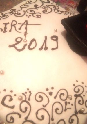 صورة لوصفة كيك التخرج