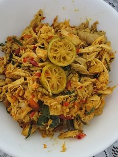 Foto resep Ayam suwir bumbu bali