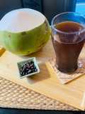 Coconut cold brew coffee 🌴☕️