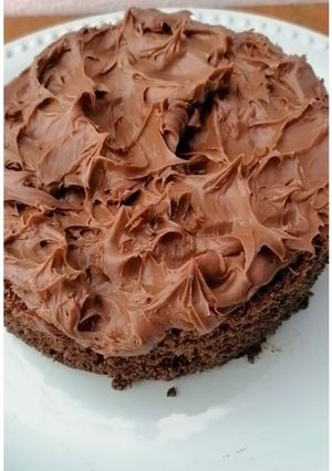 Una foto de Pastel de chocolate