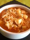 Guiso de chocos con fideos