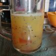 Jus Nanas Jelly Selasih