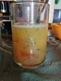 Jus Nanas Jelly Selasih