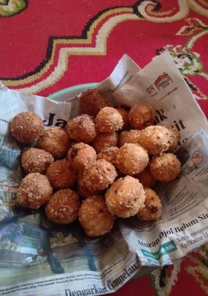 Foto resep Bola donat isi meisis kulit panir