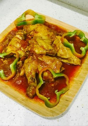 صورة لوصفة دجاج بالصلصه