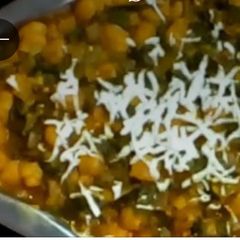 A picture of हरियाली छोले(hariyali chhole recipe in hindi).