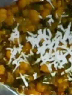 A picture of हरियाली छोले(hariyali chhole recipe in hindi).