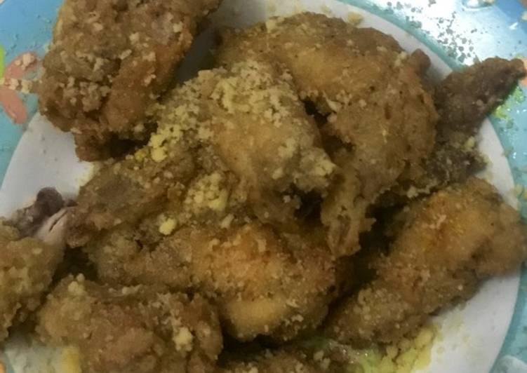 Resep: Makan di DimeGarlic parmesan wingstop
