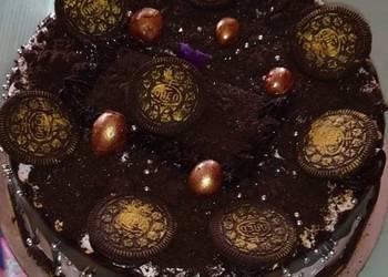 How to Make Appetizing Oreo Dark Chocolate Cake