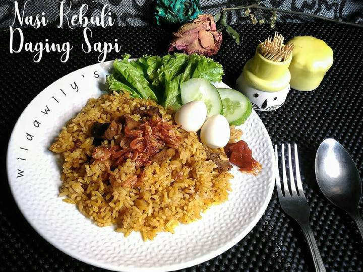 Anti Ribet, Memasak Nasi Kebuli Daging Sapi Magicom Sederhana Dan Enak