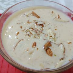 Liquid Gur Ki Rice Kheer A picture of Liquid Gur Ki Rice Kheer.