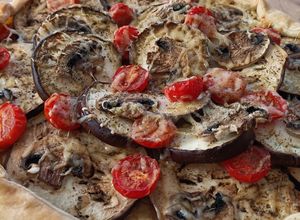 Une photo de Tarte à l'aubergine
