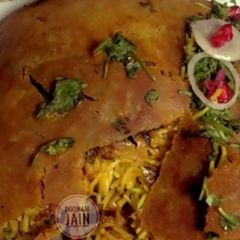 A picture of Parda biryani.