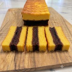 A picture of 🇮🇩 Classic Lapis Surabaya (Indonesian Layer Butter Cake).