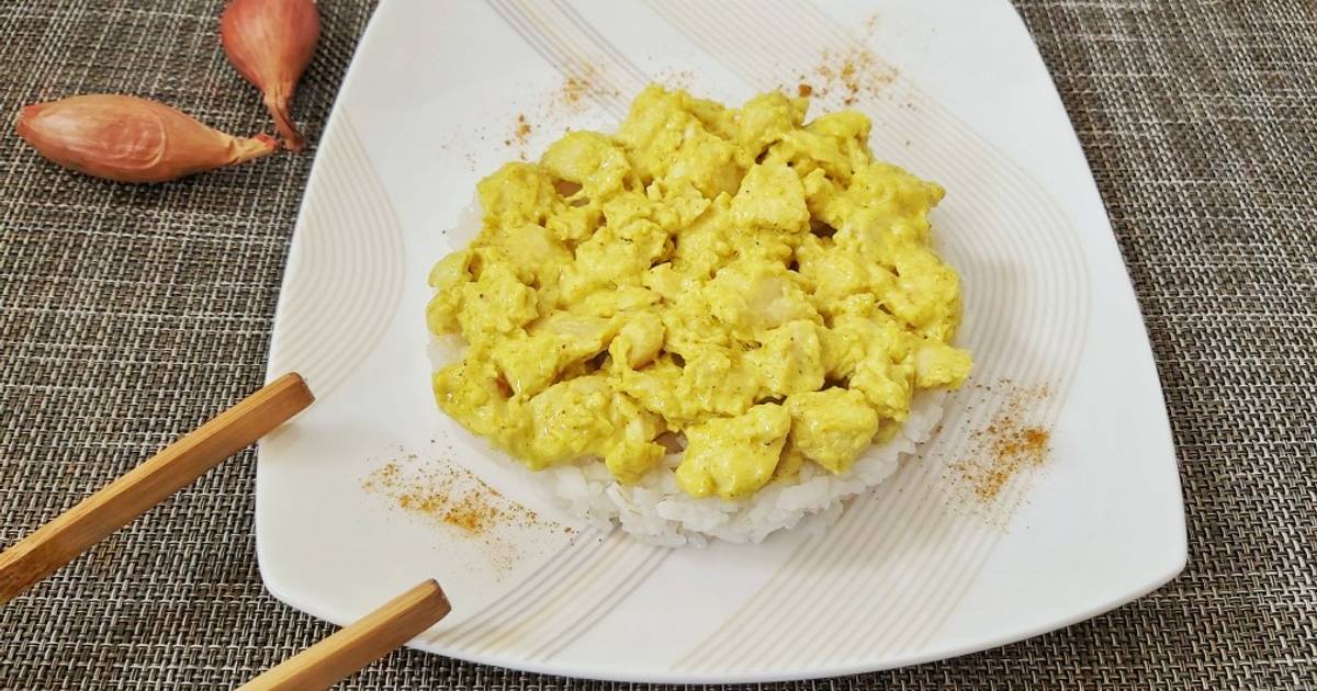 ricetta riso curry e pollo