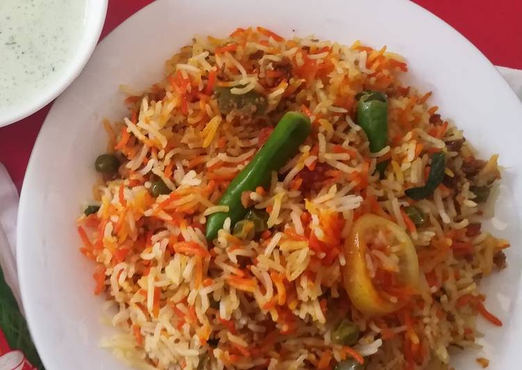 Qeema Biryani #CookpadApp #RiceContest
