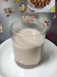 Hình của món Milo fake từ sữa hạt☕☕☕.