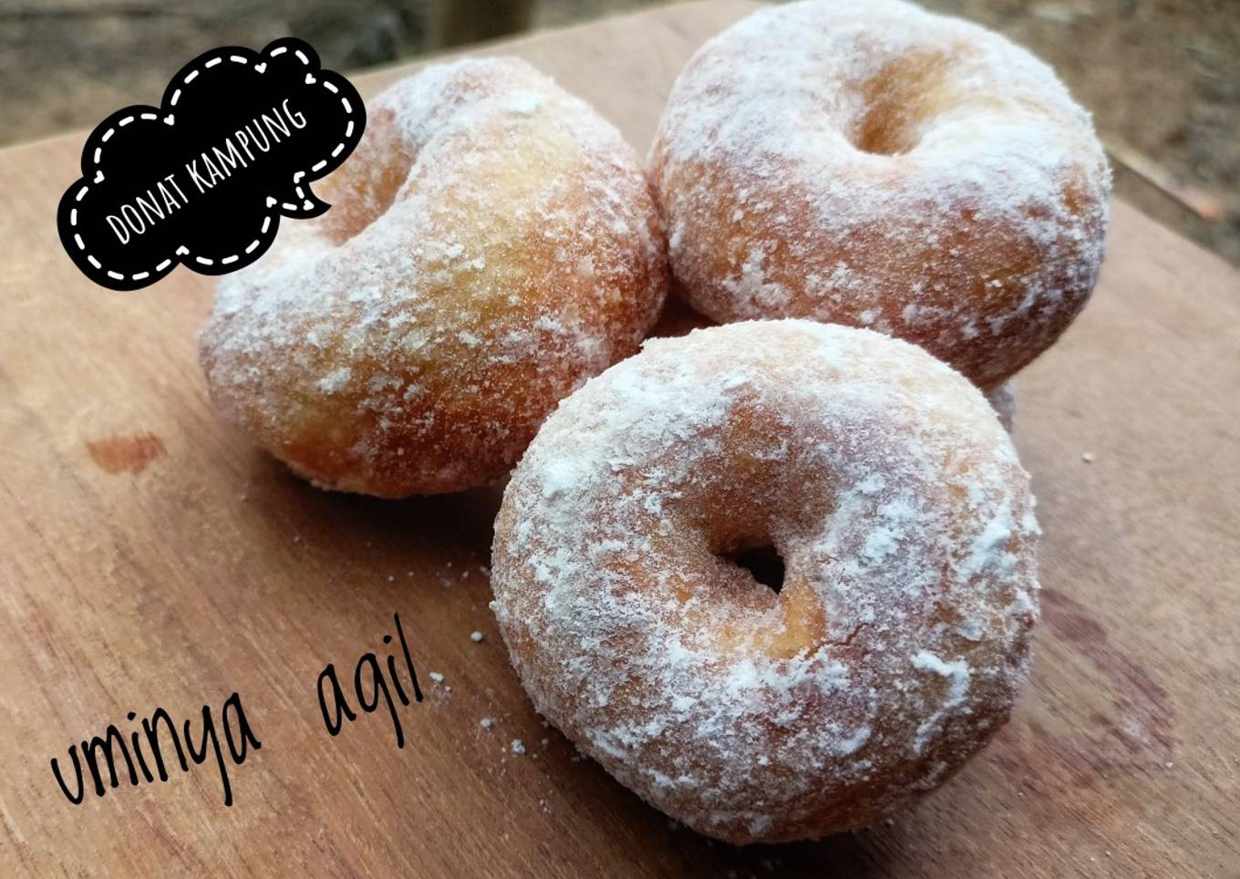 13. Donat (tanpa telur)