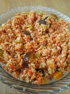 صورة لوصفة برغل بالبندورة