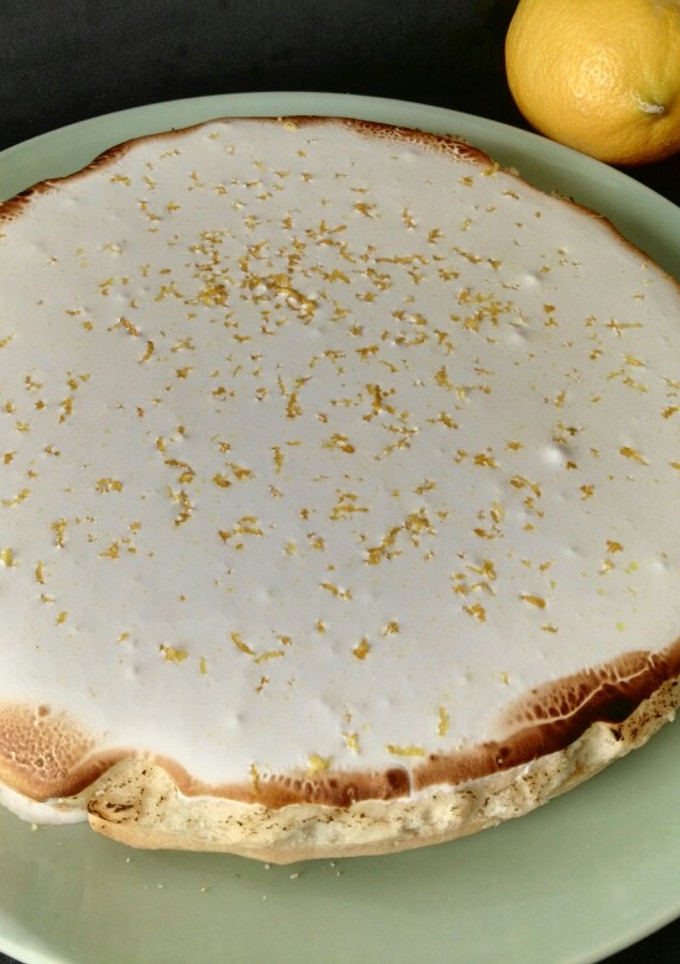 Una foto de Postre de limón