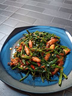 Foto resep Tumis Kangkung Cumi Asin