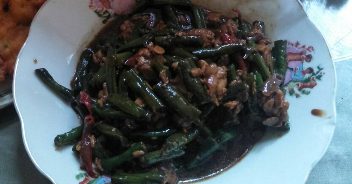 Resep Tumis kacang panjang oleh rosinindyana - Cookpad
