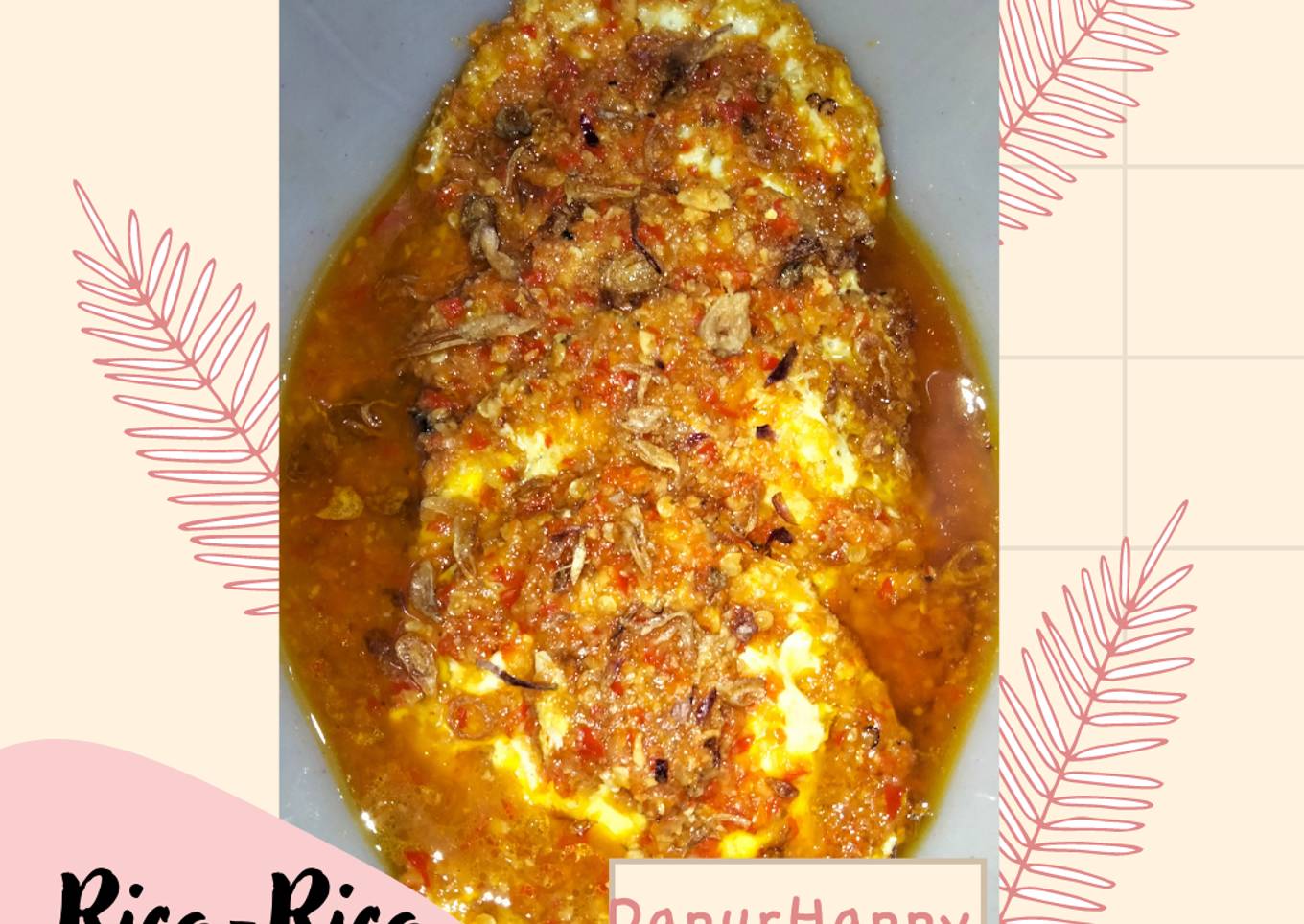 Rica-Rica Telor Ceplok