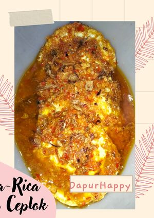 Foto resep Rica-Rica Telor Ceplok