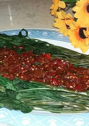 Foto resep Rujak kangkung khas Kuningan