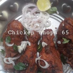 A picture of Chicken chops 65.