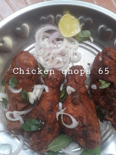 A picture of Chicken chops 65.