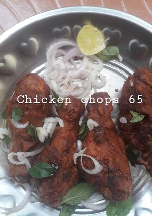 A picture of Chicken chops 65.