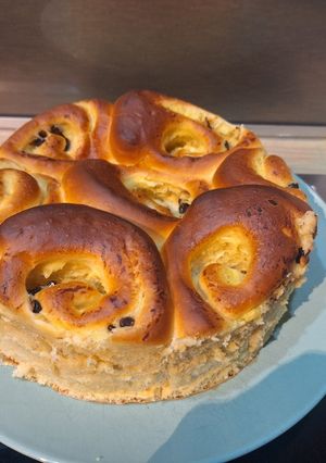 Une photo de Brioche facon Chinois pépite de chocolat