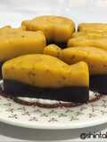 Puding mangga chia coklat