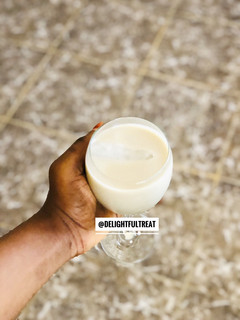 A picture of Tiger nut drink.