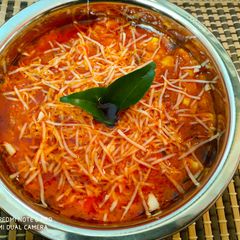 A picture of Corn Capsicum Sabji.