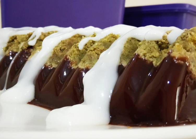 Rahasia Menghidangkan Chocolate Brownies Puding Vla Santan Anti Gagal!