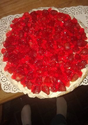 Una foto de Tarta de Frutillas
