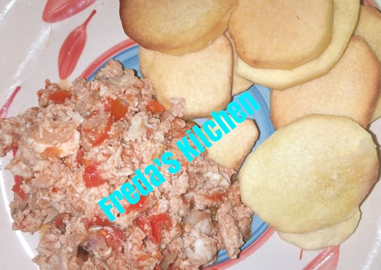 Recipe of Appetizing Fried yam with egg sauce Cooking Basics for Newbies