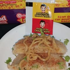 A picture of Maggi sandwhich.