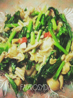 Foto resep Cah Sawi Jamur Tiram